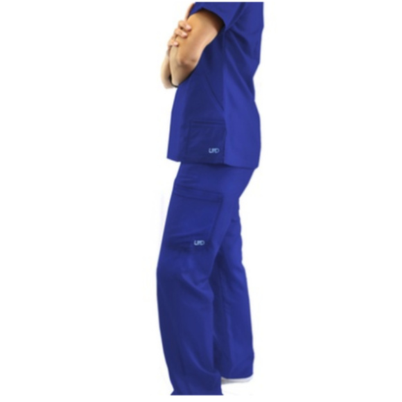 royal blue cargo pants womens